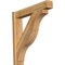 Ekena Millwork Funston Block Rough Sawn Outlooker, Western Red Cedar, 6"W x 32"D x 32"H OUT06X32X32FST05RWR - alternate 1